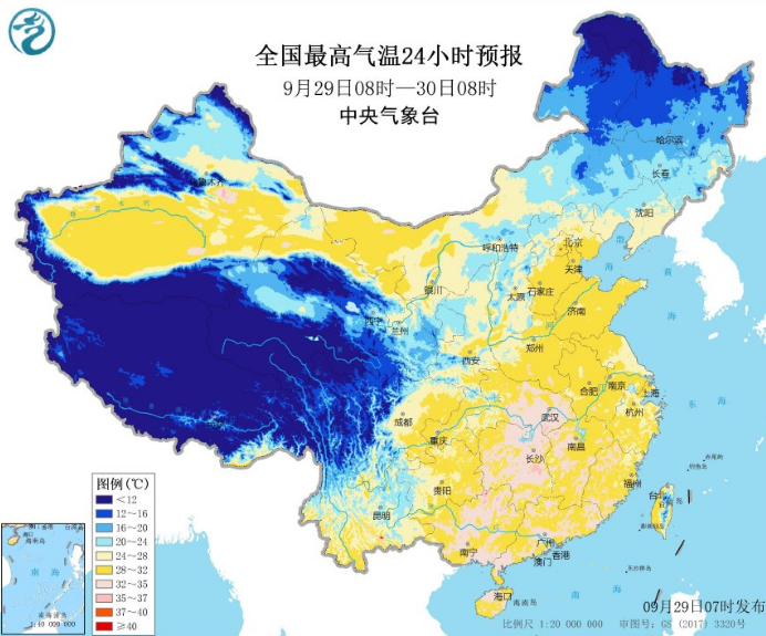 台风也挡不住中东部晴暖！国庆节高温或重新回归