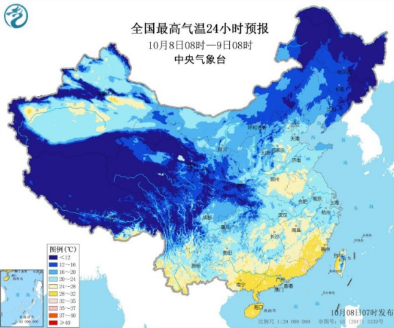 寒露节气前后19号台风无限接近中国 北方多地降温4℃-6℃