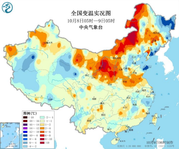 冷空气明起来袭 青藏高原一带将出现雨雪