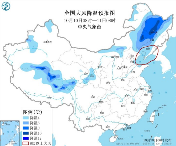 冷空气实力强大带来寒冷 北方未来一周都气温不高