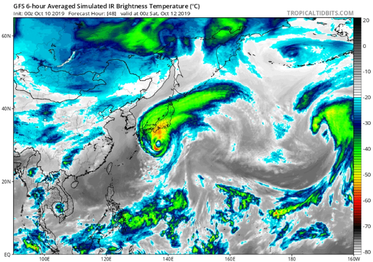 19号台风逼近日本 台风海贝思17级重点袭击名古屋东京