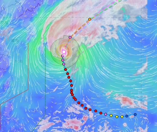 日本台风19号最新消息 “海贝思”今晚即将强势“登日”