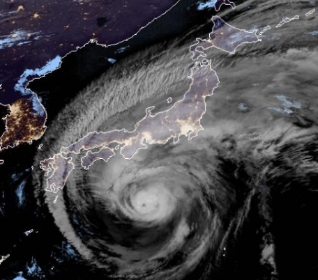 19号台风或在日本登陆3次 关东中部横滨以南都是登陆地