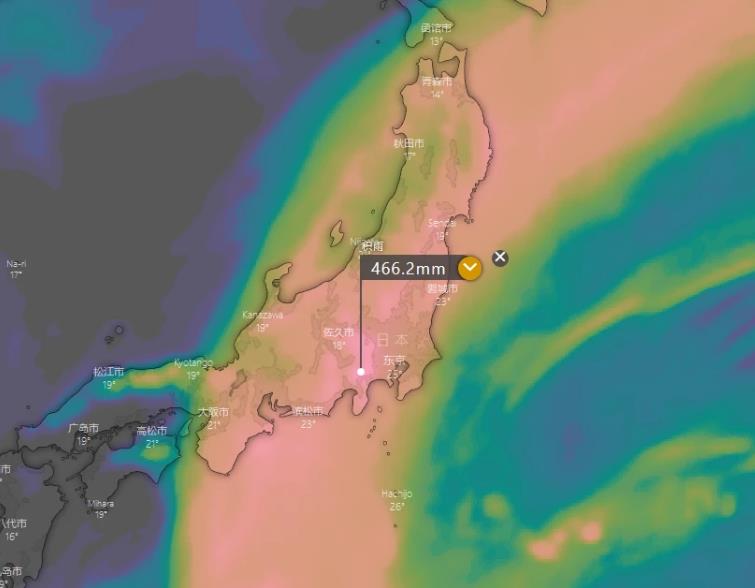 日本气象厅为台风海贝思开发布会：本州岛东部将遭19号台风重击