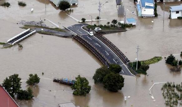 日本台风死亡人数上升至58人 另有14人下落不明