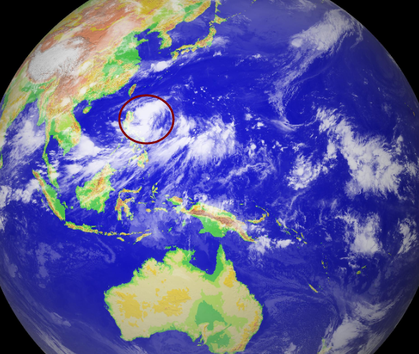台风浣熊2019最新卫星云图 2019年第20号台风最新发展情况