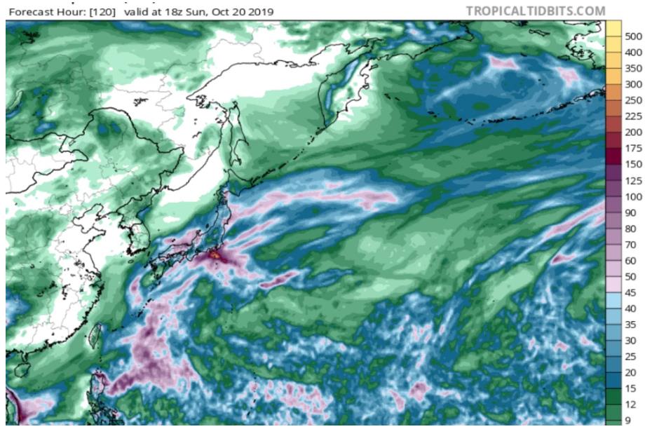 台风海贝思灾害还没走 日本台风重灾区又将遭大暴雨