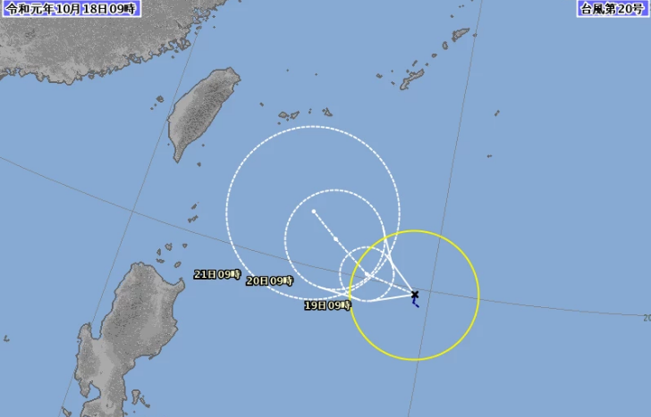 2019台风浣熊最新路径预测：20号台风到底能不能登陆中国？