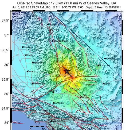 美国加州将发生大地震？科学家研究发现加州大地震概率很大