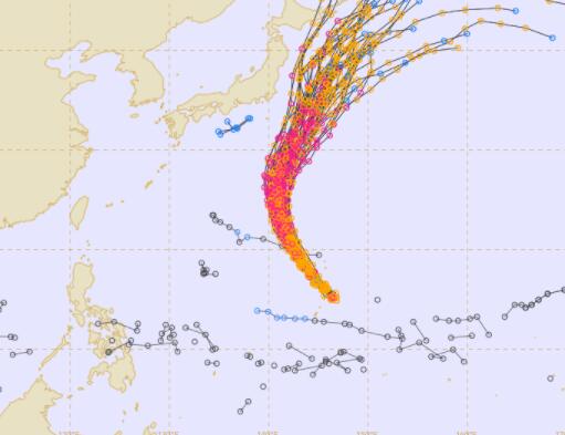 21号台风博罗依未来将影响日本 风雨一波未平一波又起