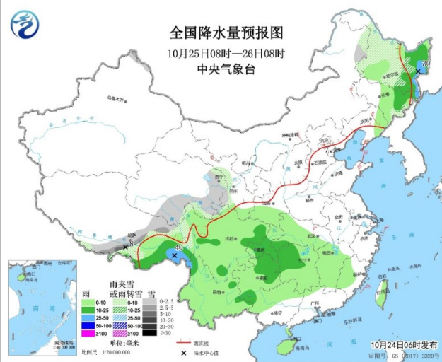 今日霜降冷空气活动更加频繁 西北猛烈降温东北华北大雪