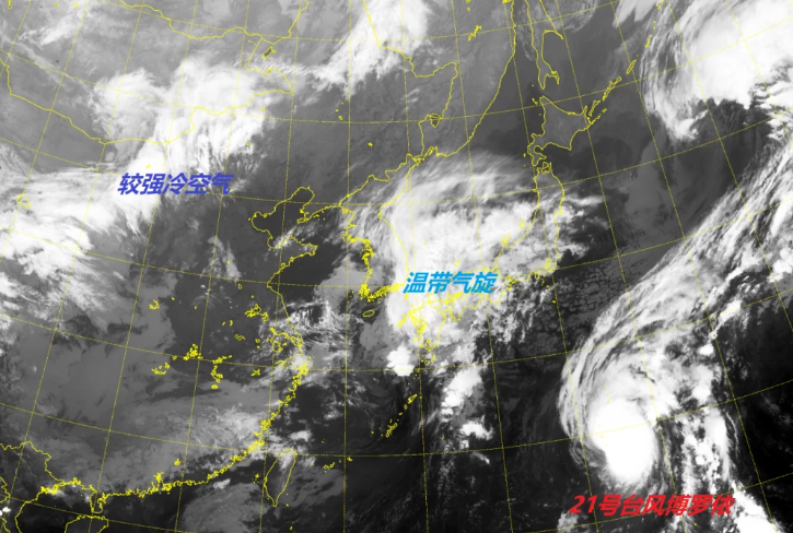 冷空气+21号台风+气旋！哪个对中国的影响最强？