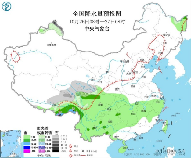 从东北到湖南江西都降温！华西阴雨内蒙古东北暴雪