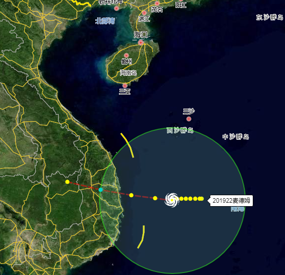 台风麦德姆现在在南海南部 22号台风最终会来中国吗？