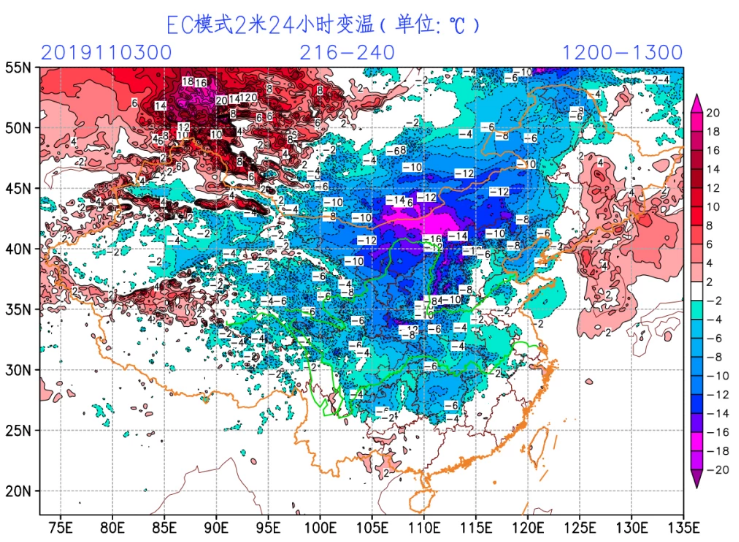 华北出现-5℃低温！超级计算机：更猛烈的冷空气即将南下