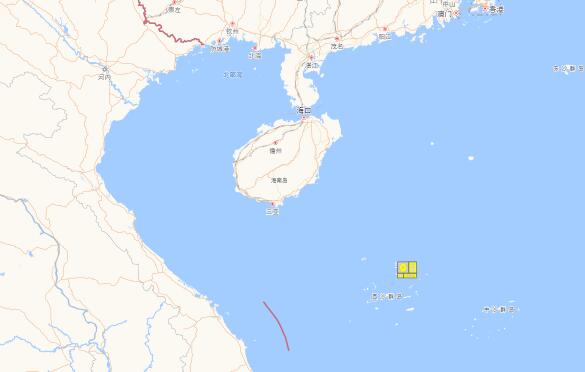 24号台风“娜基莉”继续影响南海 今仍在南海海面上回旋少动