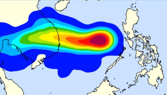 中央气象台发布台风蓝色预警 “娜基莉”将在南海刮起12级大风