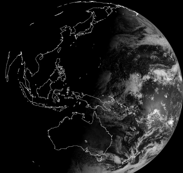 立冬节气从太空看地球：中国寒冬到来南极进入极昼期