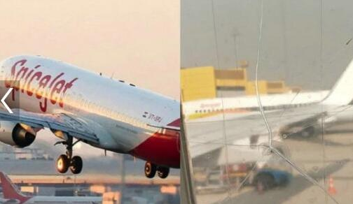 机窗裂粘后继续飞是怎么回事？印度飞机胶带粘飞机窗户吓坏网友