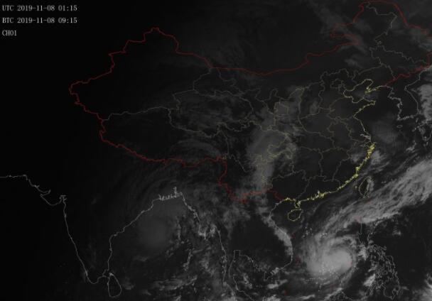 24号台风娜基莉今天最新消息 今明继续影响我国部分海域