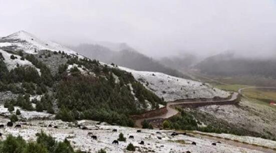 本周甘肃大部分有雨夹雪 今天兰州气温最高仅13℃