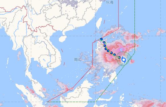 今年26号台风在什么位置 台风“海鸥”最新路径图