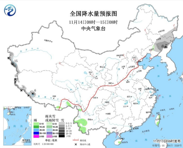 陕西内蒙古等地有沙尘天气 中东部强冷空气影响维持