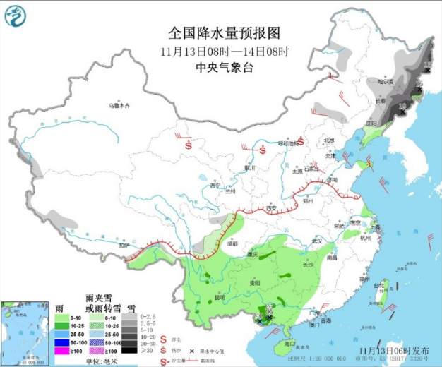 陕西内蒙古等地有沙尘天气 中东部强冷空气影响维持