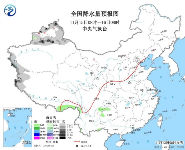 陕西内蒙古等地有沙尘天气 中东部强冷空气影响维持