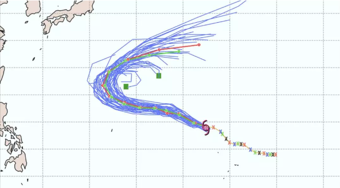 26号台风海鸥今日更新路径 吕宋岛或成首个登陆目的地