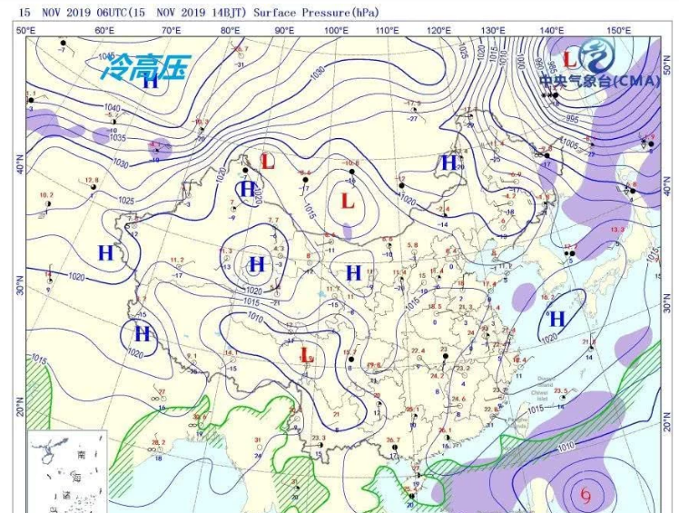 第二波寒潮蓄势待发 16日起影响全国湖南长沙降20℃