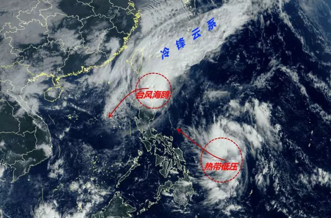 26号台风转向促使27号台风生成 台风凤凰登陆中国华南可能性高吗？