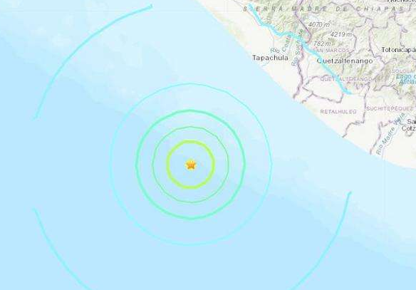 墨西哥6.4级地震最新消息今天 系浅源地震震源仅有9公里