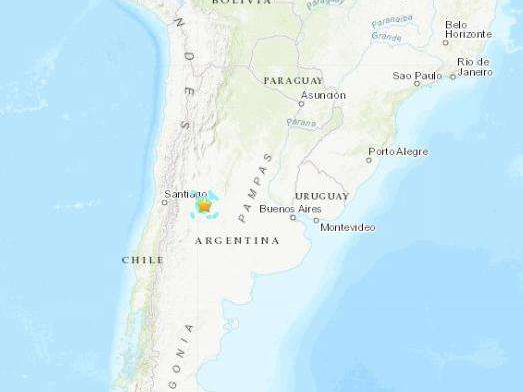 2019阿根廷5.7级地震最新消息 震中人口密度与青海差不多