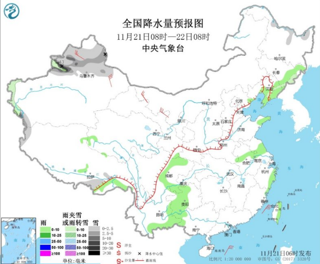 全国大部开始升温天气变静稳 雾霾在华北黄淮产生不断试探