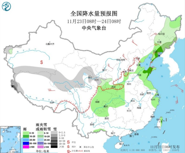 强冷空气今天开始再袭北方 东南海区出现8级左右大风