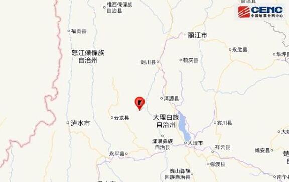 云南大理州发生4.3级地震 暂无人员伤亡和财产损失报告