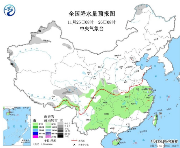 强冷空气今起袭击南方降4℃-8℃ 东部海区有10级阵风