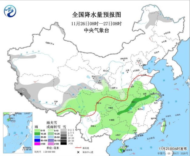 强冷空气今起袭击南方降4℃-8℃ 东部海区有10级阵风