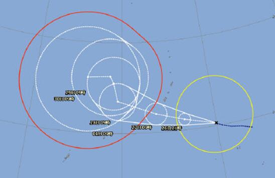 台风“北冕”正式生成 逼近菲律宾 28号台风最新消息实时路径图