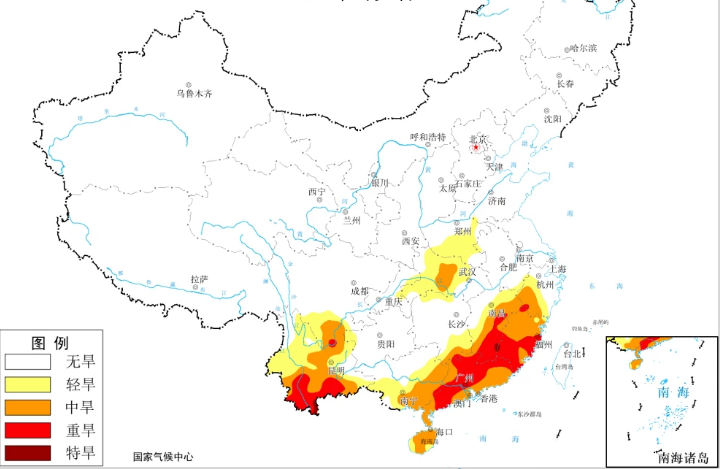 28号台风经过南海将带来台风雨 中国南方或有连续3天大暴雨