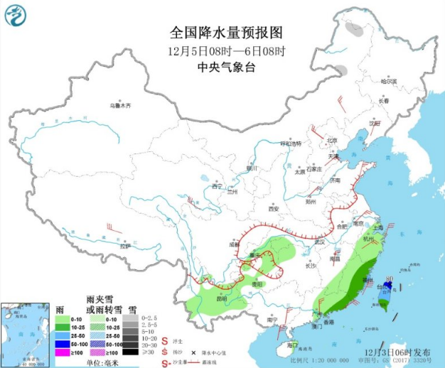 28号台风将导致台湾海峡现9级风 冷空气来袭中东部降温