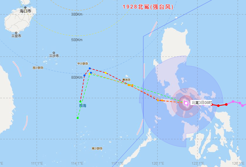 28号台风将导致台湾海峡现9级风 冷空气来袭中东部降温