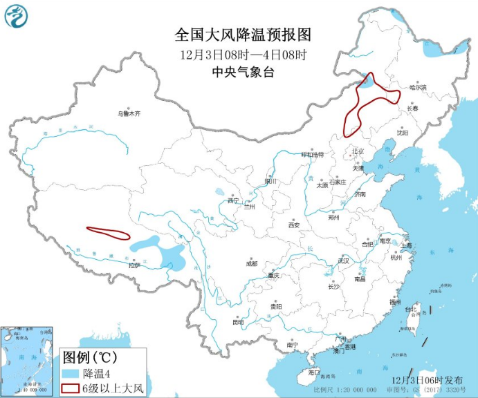 今明天雨水集中在西南 新冷空气将让中东部降温4℃-6℃