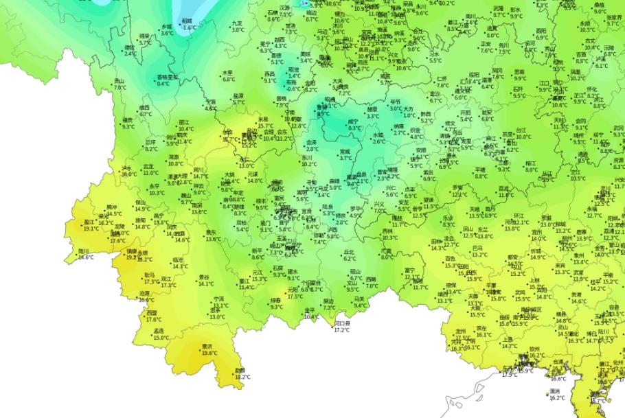 这轮冷空气有多凶猛？春城昆明降温到0℃初雪也要来