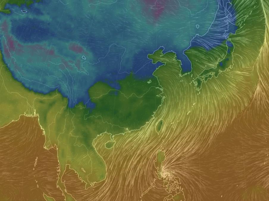 广东气温跳水到0℃和台风北冕有关 28号台风将让广东持续寒冷