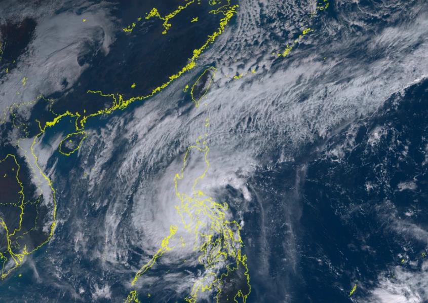 28号台风进入中国南海 广东福建等地可能出现强降雨