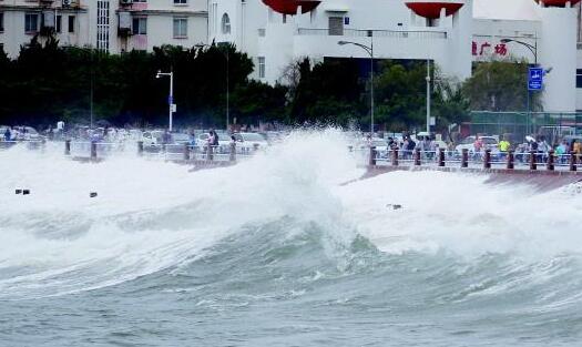 广东沿海伴有7-9级的大风 陆地最高气温均20℃出头