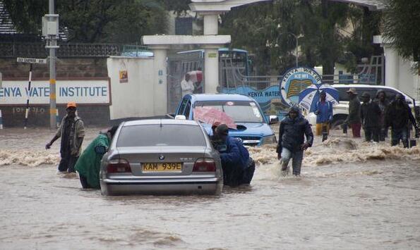 肯尼亚洪水死亡人数攀升致132人 预计降雨将持续到12月