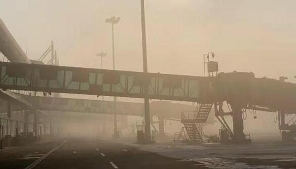 受大雾天气影响 昨日包头机场部分早航班延误